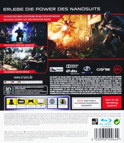 Crysis 3 - Box - Back (Germany) - 954x1100