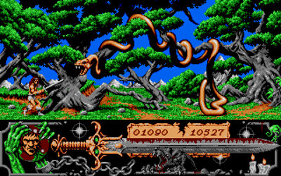 Deathbringer - Screenshot - Gameplay (World) - 320x200