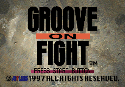 Groove on Fight: Gouketsuji Ichizoku 3 - Screenshot - Game Title (Japan) - 640x448