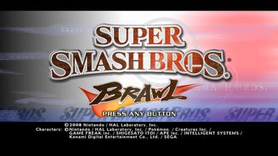 Super Smash Bros. Brawl - Screenshot - Game Title (World) - 1920x1080