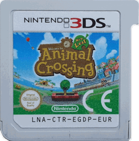 Animal Crossing: New Leaf - Cart - Front (Europe) - 434x438