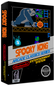 Spooky Kong - Box - 3D (World) - 903x1401