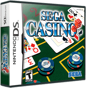 Sega Casino - Box - 3D (North America) - 867x878