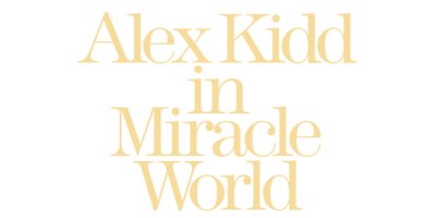 Alex Kidd in Miracle World - Clear Logo (World) - 600x300