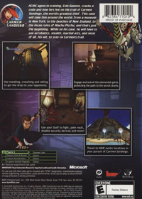 Carmen Sandiego: The Secret of the Stolen Drums - Box - Back (North America) - 571x800