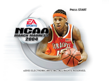 NCAA March Madness 2004 - Screenshot - Game Title (North America) - 640x480