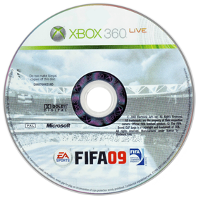 FIFA Soccer 09 - Disc (Europe) - 900x900