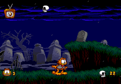 Garfield: Caught in the Act - Screenshot - Gameplay (World) - 640x448