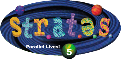 Str.at.e.s. 5: Parallel Lives! - Clear Logo (North America) - 882x431