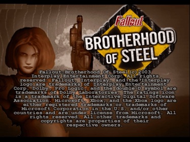 Fallout: Brotherhood of Steel - Screenshot - Game Title (World) - 640x480