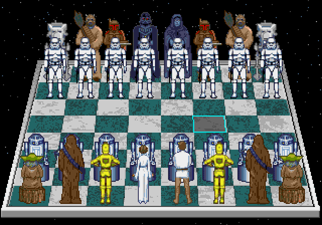 Illustration of The Software Toolworks' Star Wars Chess