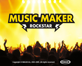 Music Maker: Rockstar - Screenshot - Game Title (Europe) - 640x512
