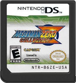 Mega Man Zero Collection - Cart - Front (North America) - 517x564