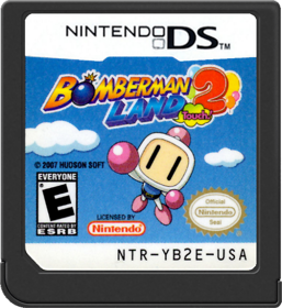 Bomberman Land Touch! 2 - Cart - Front (North America) - 517x564