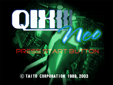 QIX Neo - Screenshot - Game Title (North America) - 640x480
