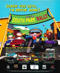 South Park Rally - Advertisement Flyer - Front (United Kingdom) - 1813x2200