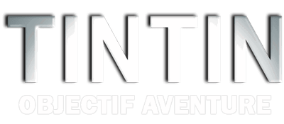 TinTin: Destination Adventure - Clear Logo (France) - 400x175