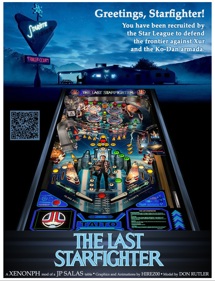 The Last Starfighter - Advertisement Flyer - Front (World) - 1024x1337