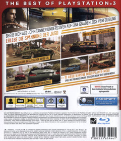 Driver: San Francisco - Box - Back (Germany) - 600x700