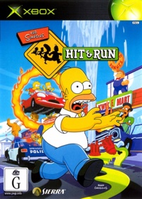 The Simpsons: Hit & Run - Box - Front (Australia) - 486x680