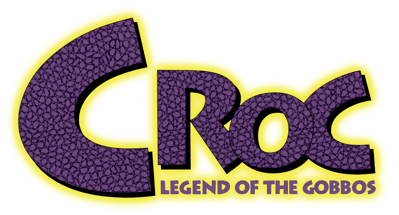 Croc: Legend of the Gobbos - Clear Logo (United States) - 4173x2247