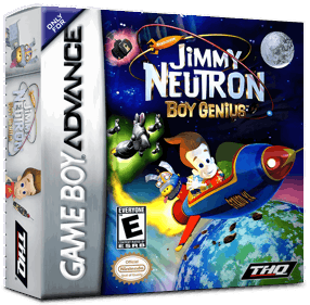 Jimmy Neutron: Boy Genius - Box - 3D (North America) - 1016x998