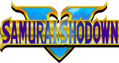 Samurai Shodown V - Clear Logo (North America) - 4451x2366