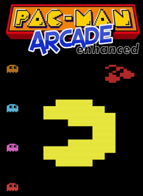 Pac-Man Arcade Enhanced - Fanart - Box - Front (World) - 718x984