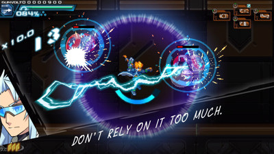 Azure Striker Gunvolt Trilogy Enhanced - Screenshot - Gameplay (North America) - 1280x720