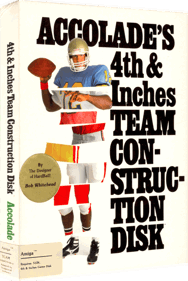 4th & Inches Team Construction Disk - Box - 3D (North America) - 824x1230