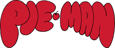 Pie Man - Clear Logo (North America) - 2400x1012