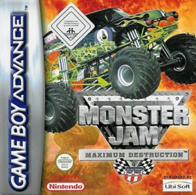 Monster Jam: Maximum Destruction - Box - Front (Europe) - 705x700