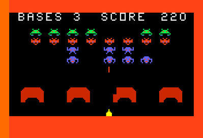 Space Invaders - Screenshot - Gameplay (North America) - 352x240