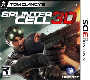 Tom Clancy's Splinter Cell 3D - Box - Front (North America) - 1400x1245