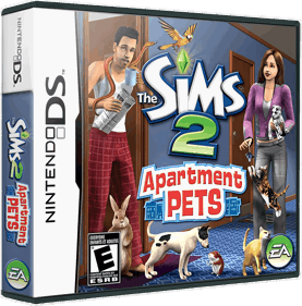 The Sims 2: Apartment Pets - Box - 3D (Canada) - 867x878