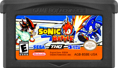 Sonic Battle - Cart - Front (North America) - 1000x574