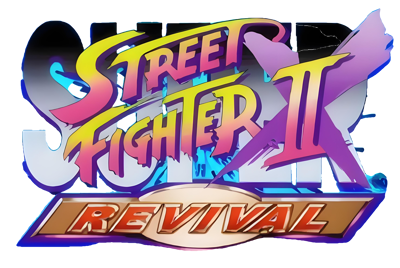 Super Street Fighter II Turbo: Revival - Clear Logo (Japan) - 2952x1980