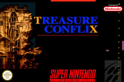 Treasure Conflix - Fanart - Box - Front (North America) - 1000x667