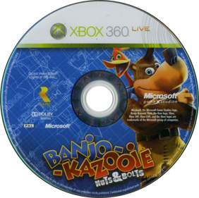 Banjo-Kazooie: Nuts & Bolts - Disc (Europe) - 781x777