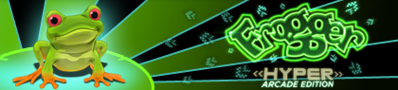 Frogger: Hyper Arcade Edition - Banner (World) - 420x95