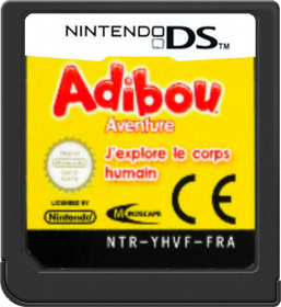 Adibou Aventure: J'Explore le Corps Humain - Cart - Front (France) - 517x564