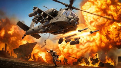 Desert Strike: Return to the Gulf - Fanart - Background (World) - 2560x1440