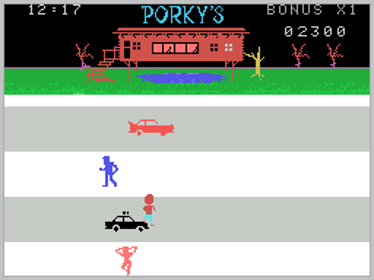 Porky's - Screenshot - Gameplay (World) - 256x192