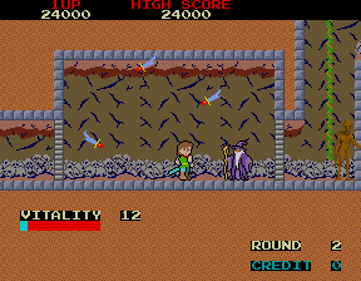 Dragon Buster - Screenshot - Gameplay (Japan) - 288x224