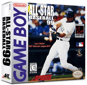 All-Star Baseball 99 - Box - 3D (North America) - 1016x998