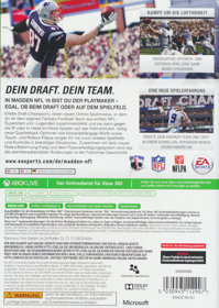 Madden NFL 16 - Box - Back (Germany) - 600x845