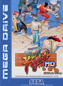 Final Fight MD - Box - Front (Europe) - 1570x2158