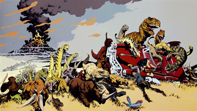 Cadillacs and Dinosaurs: The Second Cataclysm - Fanart - Background (North America) - 1920x1080