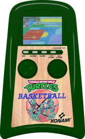 Teenage Mutant Ninja Turtles: Basketball - Cart - Front (North America) - 2153x3533