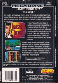 James Bond 007: The Duel - Box - Back (Brazil) - 1584x2233